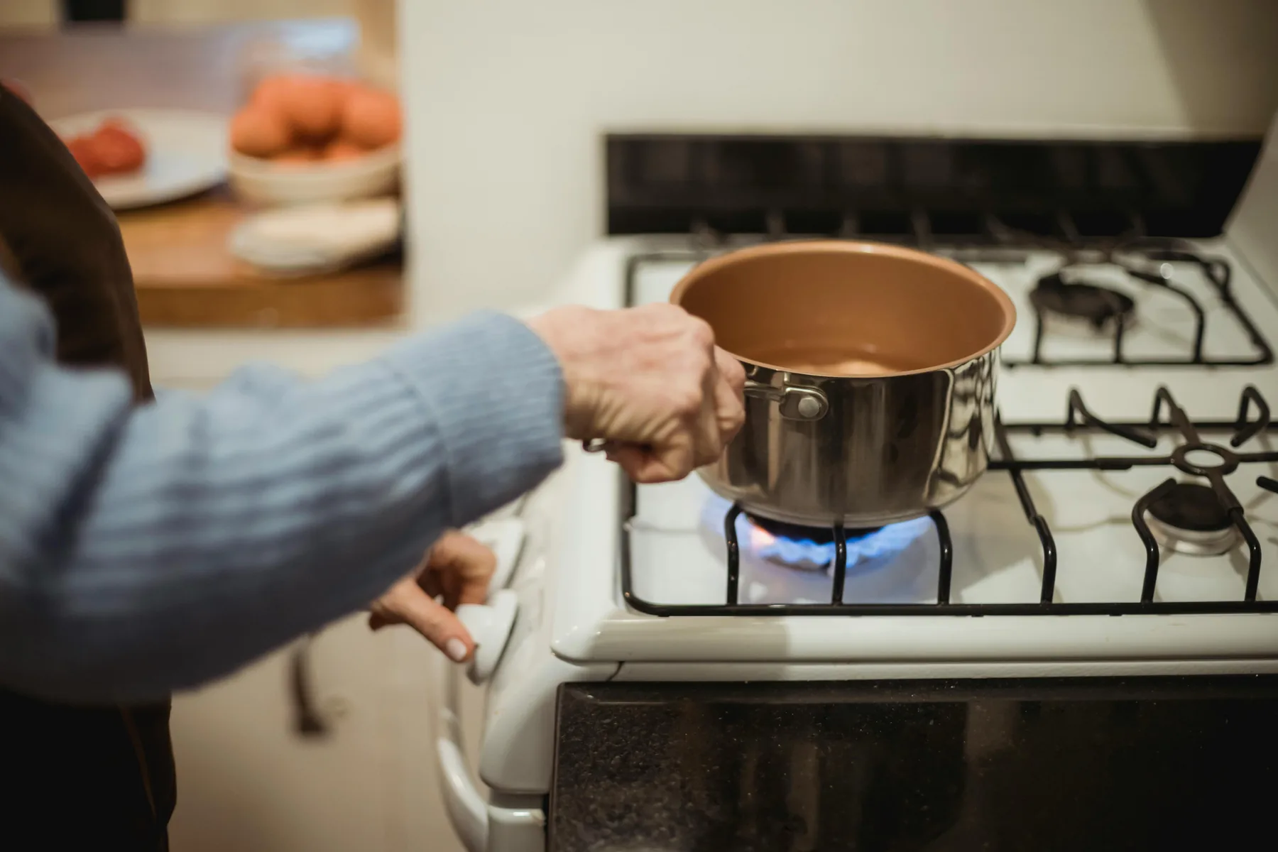 Préparation d’une décoction