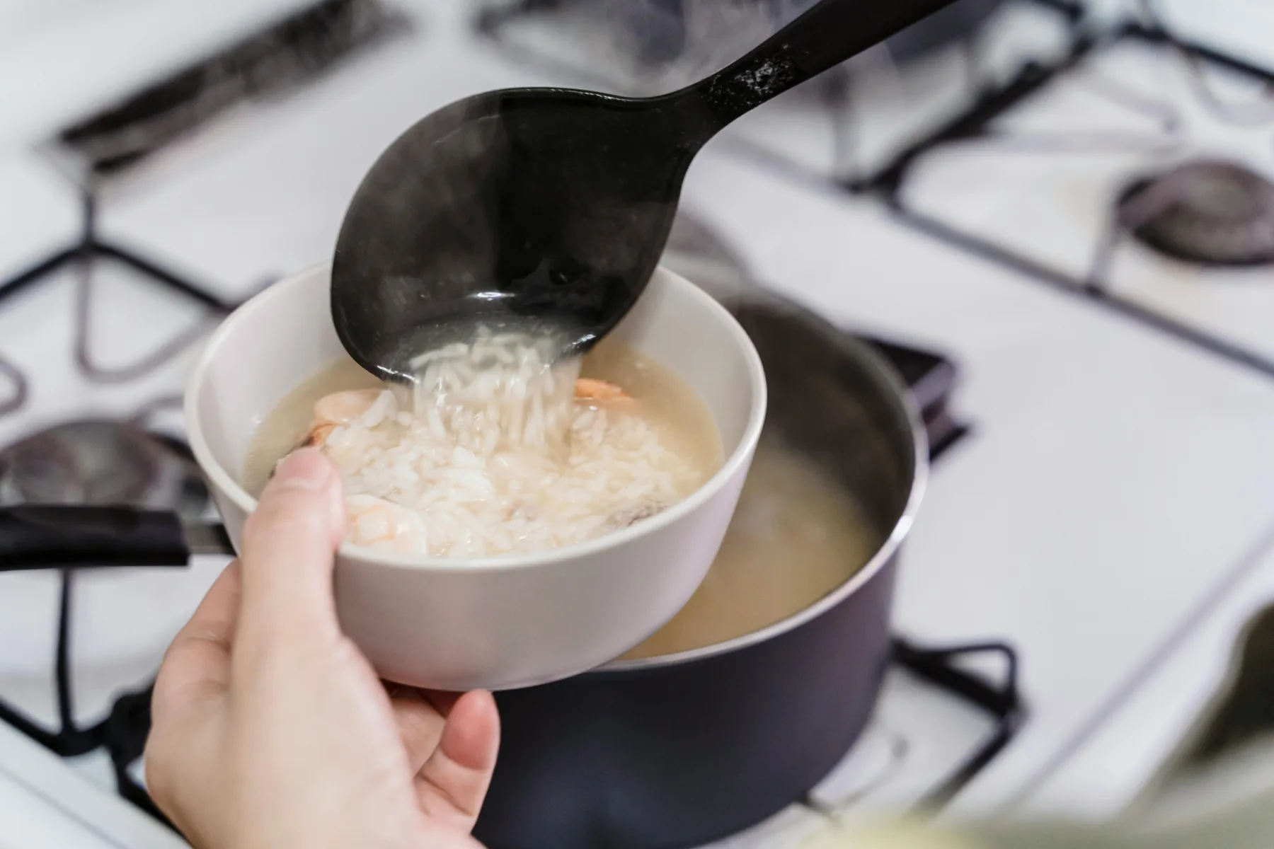 Soupe de riz facile à digérer