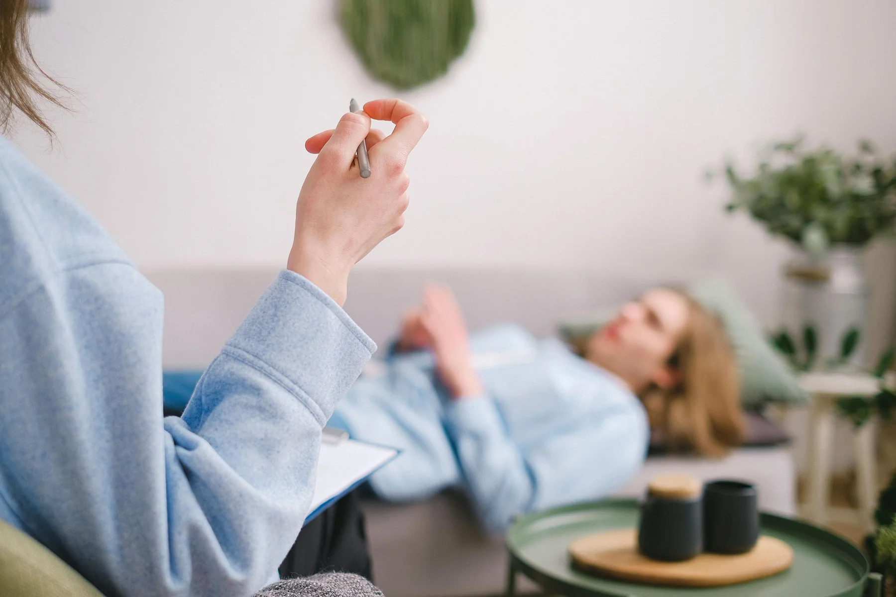 Psychologue à l’écoute d’un patient